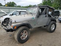 Jeep Wrangler / tj Sport salvage cars for sale: 2001 Jeep Wrangler / TJ Sport