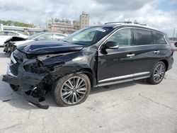 Salvage cars for sale from Copart New Orleans, LA: 2019 Infiniti QX60 Luxe