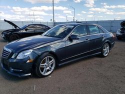 Mercedes-Benz salvage cars for sale: 2013 Mercedes-Benz E 350 4matic