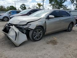 Salvage cars for sale from Copart Riverview, FL: 2017 Toyota Camry LE