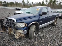 Salvage trucks for sale at Windham, ME auction: 2003 Dodge RAM 1500 ST