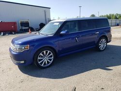 Salvage cars for sale at Lumberton, NC auction: 2013 Ford Flex Limited