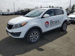Salvage cars for sale at Denver, CO auction: 2016 KIA Sportage LX
