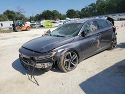 Salvage cars for sale at Ocala, FL auction: 2020 Honda Accord Sport