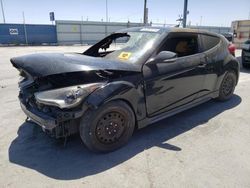 Salvage cars for sale from Copart Anthony, TX: 2017 Hyundai Veloster Turbo