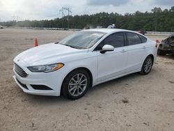 Salvage cars for sale at Greenwell Springs, LA auction: 2017 Ford Fusion SE