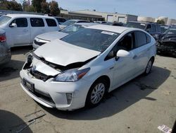 Toyota Prius salvage cars for sale: 2014 Toyota Prius PLUG-IN