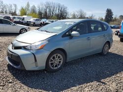 Toyota Prius v salvage cars for sale: 2015 Toyota Prius V