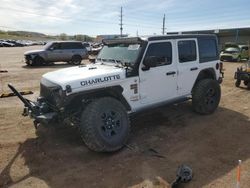 Salvage cars for sale at Colorado Springs, CO auction: 2020 Jeep Wrangler Unlimited Sport