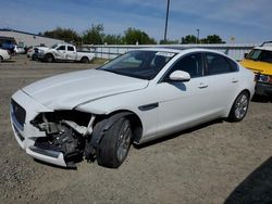 Salvage cars for sale at Sacramento, CA auction: 2017 Jaguar XF Premium
