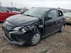 Salvage cars for sale at Central Square, NY auction: 2022 Mitsubishi Mirage ES