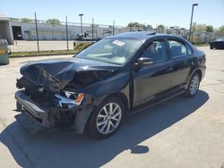 Salvage cars for sale at Sacramento, CA auction: 2012 Volkswagen Jetta SE