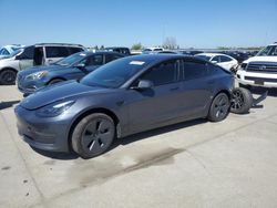 Salvage cars for sale from Copart Sacramento, CA: 2023 Tesla Model 3