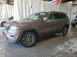 Salvage cars for sale at Albany, NY auction: 2018 Jeep Grand Cherokee Laredo