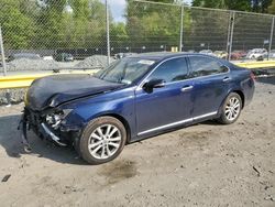 Salvage cars for sale at Waldorf, MD auction: 2012 Lexus ES 350