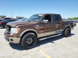 Salvage cars for sale at Grand Prairie, TX auction: 2012 Ford F150 Supercrew