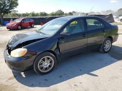 Salvage cars for sale at Orlando, FL auction: 2007 Toyota Corolla CE