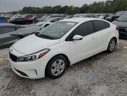 Salvage cars for sale from Copart Houston, TX: 2018 KIA Forte LX