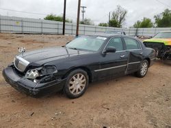 Salvage cars for sale from Copart Oklahoma City, OK: 2009 Lincoln Town Car Signature Limited