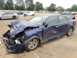 Salvage cars for sale from Copart Longview, TX: 2018 KIA Optima LX