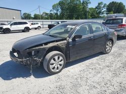 Salvage cars for sale at Gastonia, NC auction: 2009 Honda Accord EX