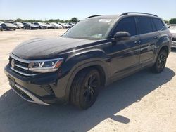 Salvage cars for sale from Copart San Antonio, TX: 2022 Volkswagen Atlas SE