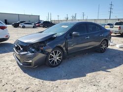 Salvage cars for sale at Haslet, TX auction: 2018 Subaru Impreza Limited