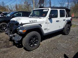 Jeep Wrangler Unlimited Sport salvage cars for sale: 2022 Jeep Wrangler Unlimited Sport