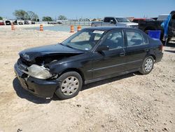 Salvage cars for sale from Copart Haslet, TX: 2000 Honda Civic LX