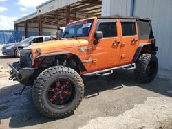 Salvage cars for sale at Riverview, FL auction: 2015 Jeep Wrangler Unlimited Rubicon