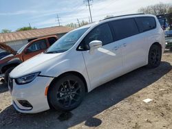 Salvage cars for sale from Copart Columbus, OH: 2022 Chrysler Pacifica Limited