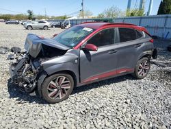 Salvage cars for sale from Copart Windsor, NJ: 2019 Hyundai Kona Ultimate