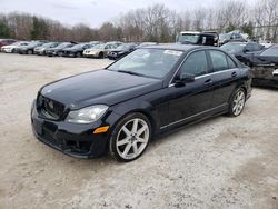 Salvage cars for sale from Copart North Billerica, MA: 2014 Mercedes-Benz C 300 4matic