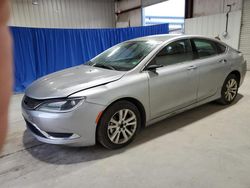 Salvage cars for sale at Hurricane, WV auction: 2015 Chrysler 200 Limited