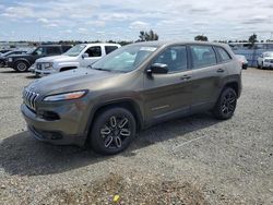 Salvage cars for sale at Antelope, CA auction: 2015 Jeep Cherokee Sport