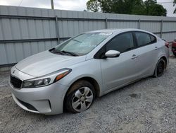 Salvage cars for sale from Copart Gastonia, NC: 2017 KIA Forte LX