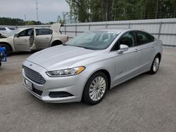 Salvage cars for sale from Copart Dunn, NC: 2013 Ford Fusion SE Hybrid
