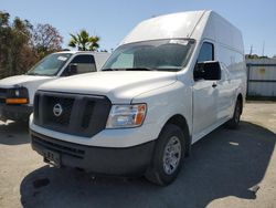 Salvage cars for sale from Copart Martinez, CA: 2018 Nissan NV 2500 S