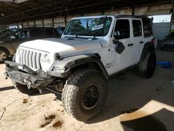 Jeep Wrangler Unlimited Sport salvage cars for sale: 2020 Jeep Wrangler Unlimited Sport