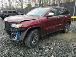Salvage cars for sale from Copart Waldorf, MD: 2017 Jeep Grand Cherokee Limited