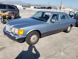 Mercedes-Benz 300 SEL salvage cars for sale: 1990 Mercedes-Benz 300 SEL