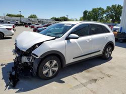 Vehiculos salvage en venta de Copart Sacramento, CA: 2021 KIA Niro LX