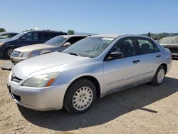 Salvage cars for sale at San Martin, CA auction: 2005 Honda Accord DX