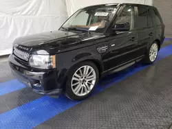 Salvage cars for sale at Dunn, NC auction: 2013 Land Rover Range Rover Sport HSE Luxury