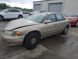 Salvage cars for sale at Gaston, SC auction: 2001 Buick Century Limited