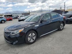 Salvage cars for sale at Sun Valley, CA auction: 2017 KIA Optima Hybrid