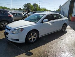 Salvage cars for sale at Montgomery, AL auction: 2012 Chevrolet Malibu 1LT