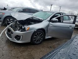 Salvage cars for sale at Chicago Heights, IL auction: 2016 Mitsubishi Lancer ES