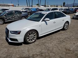 Salvage cars for sale from Copart Van Nuys, CA: 2015 Audi A4 Premium Plus