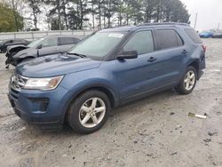 Vehiculos salvage en venta de Copart Loganville, GA: 2018 Ford Explorer